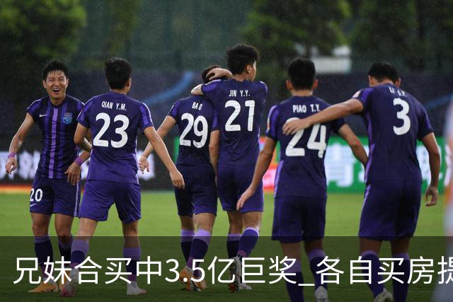 兄妹合买中3.5亿巨奖 各自买房提高生活质量
